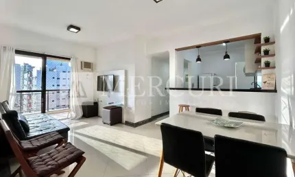 Apartamento no Guarujá, Enseada, Espaçoso, Sacada, Prédio com lazer.
