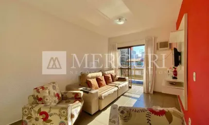 Apartamento no Guarujá, Enseada, 3 quartos sendo 1 suíte.