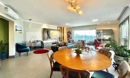 Apartamento no Guarujá, Praia da Astúrias, Frente para a Praia, com Lazer Completo.