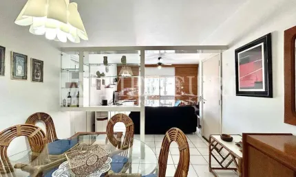 Apartamento no Guarujá, Pitangueiras, Região do Maluf, com 3 Quartos Sendo 2 suítes.