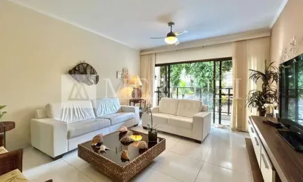 Apartamento no Guarujá, Enseada, Espaçoso, 3 Quartos e Prédio com Lazer.