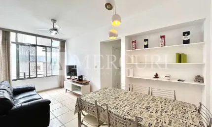 Apartamento no Guarujá, Enseada, Região Tejereba, com 2 Quartos
