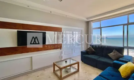 Apartamento no guarujá, pitangueiras, frente mar, 2 suítes, mercuri imóveis guarujá.