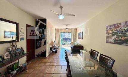 Apartamento no Guarujá, Enseada, 1 suíte e mobiliado