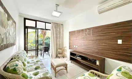 Apartamento no guarujá, enseada, mobiliado e prédio com lazer.