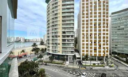 Apartamento no guarujá, pitangueiras, próximo a praia, 2 quartos