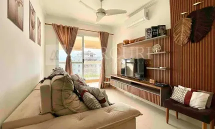 Apartamento no guarujá, jardim astúrias,  2 quartos, reformado -  mercuri imóveis guarujá