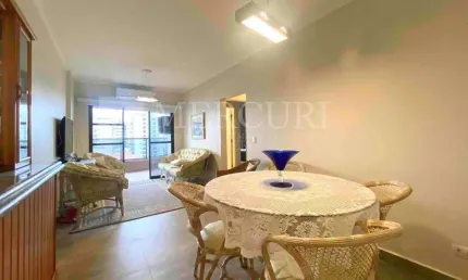 Apartamento no guarujá, enseada, com vista mar, 1 suíte . - mercuri imóveis guarujá