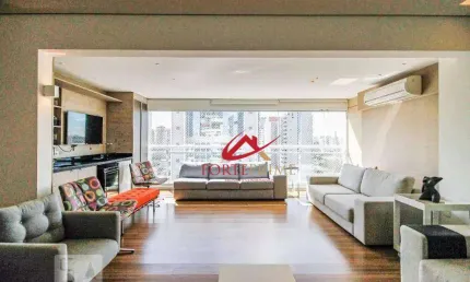 Apartamento com 2 dormitórios para alugar, 107 m² por R$ 13.786,00/mês - Brooklin - São Paulo/SP