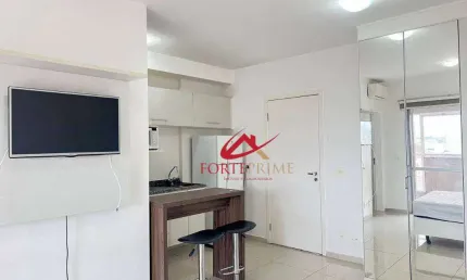 Apartamento com 1 dormitório para alugar, 34 m² por R$ 4.315,00/mês - Campo Belo - São Paulo/SP