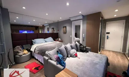 Studio com 1 dormitório à venda Avenida Santo Amaro 3131 Campo Belo