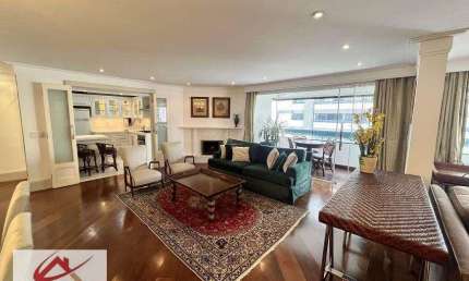 Apartamento para alugar, 147 m² por R$ 18.096,00/mês - Moema - São Paulo/SP
