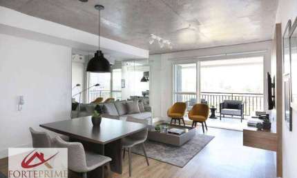 Apartamento com 1 suíte 1 vaga para alugar Rua Jean Peltier - Brooklin