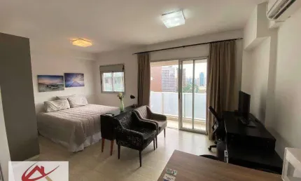 Studio para alugar, 33 m² por R$ 4.634,82/mês - Chácara Santo Antônio - São Paulo/SP