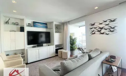 Apartamento com 4 dormitórios 3 suíte 3 vagas  à venda com 198 m² Rua Nebraska - Brooklin