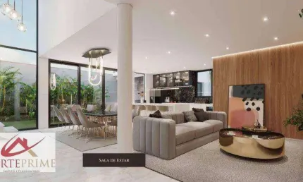 Casa em condomínio fechado com 350 m² 4 dormitórios 3 suítes 2 vagas à venda Rua Ossian Terceiro Teles - Jardim Prudência