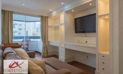Apartamento com 4 dormitórios para alugar, 147 m² por r$ 17.708,00/mês - moema - são paulo/sp
