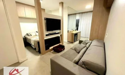 Apartamento com 49 m² 1 dormitório 1 suíte à venda rua vieira de morais - campo belo