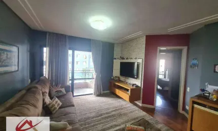 Apartamento com 100 m² 3 dormitórios 1 suíte 2 vagas à venda rua flórida - brooklin