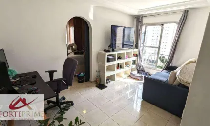 Apartamento com 1 dormitório à venda avenida jandira - moema