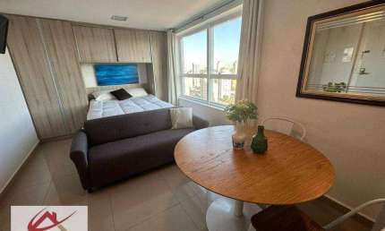Apartamento, 30 m² - venda por R$ 586.000,00 ou aluguel por R$ 4.500,00/mês - Brooklin - São Paulo/SP