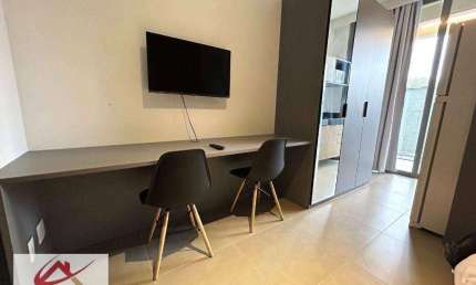 Apartamento para alugar, 30 m² por R$ 3.900,00/mês - Moema - São Paulo/SP