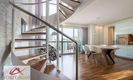 Apartamento duplex para alugar, 103 m² por r$ 13.731,18/mês - moema - são paulo/sp