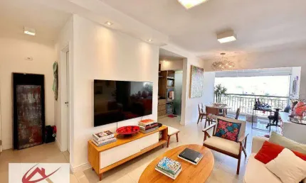 Apartamento com 2 dormitórios à venda, 74 m² - brooklin - são paulo/sp
