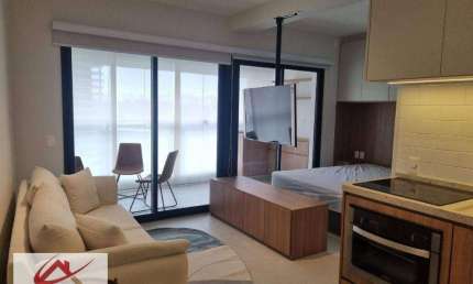 Studio para alugar, 38 m² por R$ 5.670,00/mês - Moema - São Paulo/SP