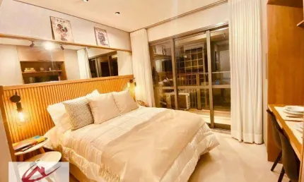 Apartamento, 24 m² - venda por R$ 520.000,00 ou aluguel por R$ 4.200,00/mês - Campo Belo - São Paulo/SP