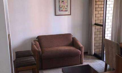 Flat com 1 quarto para alugar na Avenida Ibijaú, Moema, São Paulo