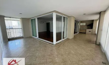 Apartamento para alugar, 234 m² por R$ 22.314,47 - Campo Belo - São Paulo/SP