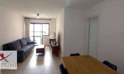 Apartamento com 3 dormitórios para alugar, 85 m² por R$ 8.054,75/mês - Brooklin - São Paulo/SP