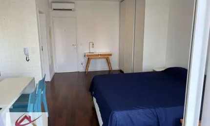 Studio com 1 dormitório, 35 m² - venda por R$ 480.000,00 ou aluguel por R$ 4.800,00/mês - Brooklin - São Paulo/SP