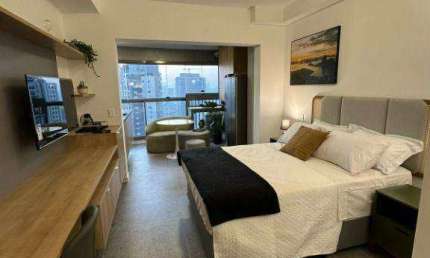Apartamento para alugar, 32 m² por R$ 5.337,00/mês - Brooklin - São Paulo/SP