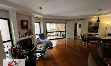 Apartamento com 3 dormitórios à venda, 160 m² por r$ 2.350.000,00 - moema - são paulo/sp
