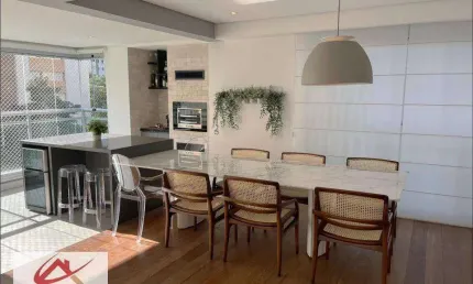 Apartamento à venda, 220 m² por r$ 4.580.000,00 - campo belo - são paulo/sp