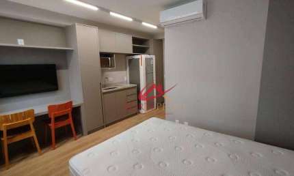 Studio com 1 dormitório para alugar, 45 m² por R$ 3.850,00/mês - Brooklin - São Paulo/SP