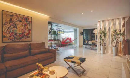Apartamento com 4 dormitórios à venda, 278 m² por r$ 7.000.000,00 - moema - são paulo/sp