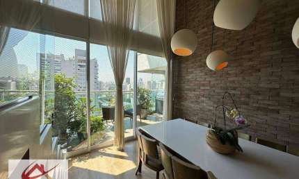 Apartamento Duplex com 4 dormitórios, 210 m² - venda por R$ 4.980.000,00 ou aluguel por R$ 43.000,00/mês - Brooklin - São Paulo/SP