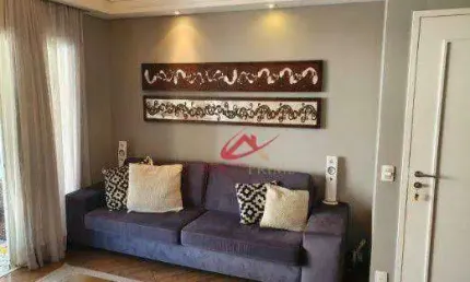 Apartamento com 3 dormitórios à venda, 110 m² por R$ 1.590.000,00 - Campo Belo - São Paulo/SP