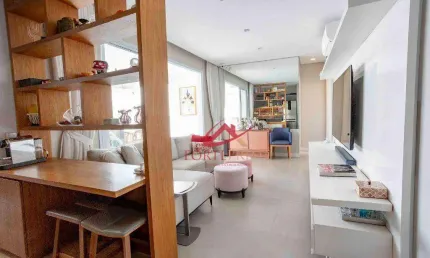 Apartamento com 2 dormitórios à venda, 76 m² por r$ 1.890.000,00 - moema - são paulo/sp