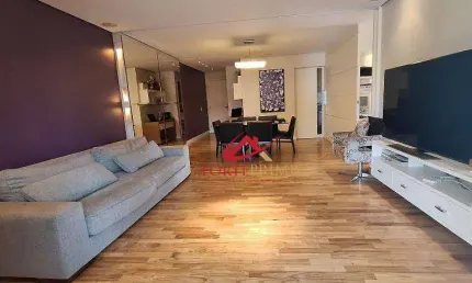 Apartamento com 2 dormitórios à venda, 106 m² por R$ 1.850.000,00 - Campo Belo - São Paulo/SP