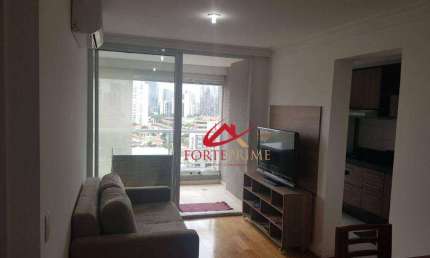 Apartamento com 1 dormitório à venda Rua Castilho 155 Brooklin