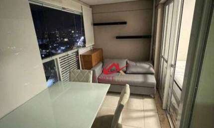 Apartamento com 1 dormitório para alugar, 33 m² por R$ 4.503,09/mês - Brooklin - São Paulo/SP