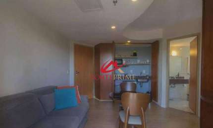Apartamento com 1 dormitório, 33 m² - venda por R$ 590.000,00 ou aluguel por R$ 8.000,00/mês - Brooklin - São Paulo/SP