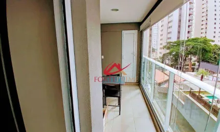 Apartamento com 1 dormitório para alugar, 41 m² por R$ 5.289,00/mês - Moema - São Paulo/SP