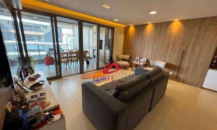 Apartamento com 3 dormitórios para alugar, 128 m² por R$ 17.350,00/mês - Brooklin - São Paulo/SP