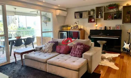Apartamento residencial 3 dormitórios (1 suíte com closet ) ar condicionado 2 vagas  para locação, brooklin , são paulo.