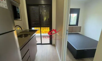 Apartamento com 1 dormitório para alugar, 24 m² por r$ 3.150,00/mês - santo amaro - são paulo/sp